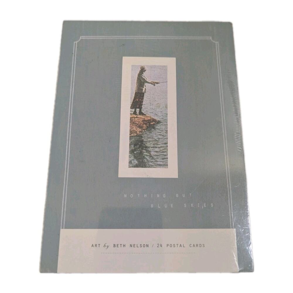 Nothing but Blue Skies 1999 24 Postal Notes Cards by Beth Nelson Cards New Box